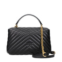 Pinko Handbags Lady Love Women Leather Black