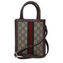 Gucci Women's Handbags Fabric Beige/Ebony