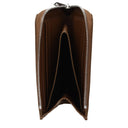 Jil Sander Women's Wallet Brown/Tobacco Leather