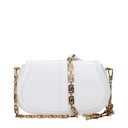 Versace Greek Goddess Crossbody Bag Women White Leather