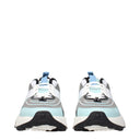 Valentino Garavani Men's Sneakers Gray/Light Blue Fabric