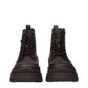 Moncler Hevea City Boots Men's Brown/Black Leather