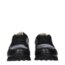 Valentino Garavani Men's Sneakers Black/Stone Fabric
