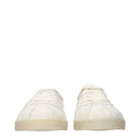 Prada Herrens Sneakers Stoff Weiß/Elfenbein