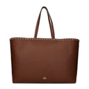 Valentino Garavani Women's Rockstud Shoulder Bag Brown/Tobacco Leather