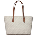 Michael Kors Women's Arden Shoulder Bag Fabric Beige/Acorn