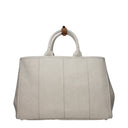 Prada Men's Handbags Fabric Beige/Natural
