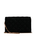 Czarna torebka damska Versace z tkaniny