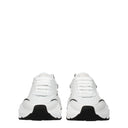 Dolce&Gabbana Men's Sneakers White/Black Leather