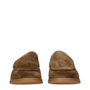Eleven Men's Moccasins Brown Suede
