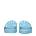 Tory Burch klompen en muiltjes damess Rubber lichtblauw