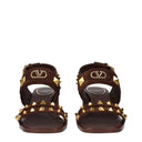 Valentino Garavani Women's Sandals Suede Brown/Dark Chocolate