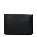 Balenciaga Hombres Pochette de cuero negro