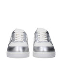 Givenchy Men's Sneakers White/Silver Leather
