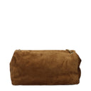 Saint Laurent Damens Calypso Umhängetasche Wildleder Braun/Karamell