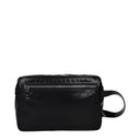 Valentino Garavani Men's Beauty Case Black Leather