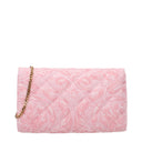 Versace Women's Fabric Pink Pochette