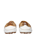 Tod's Gommino Loafers Women Eco Leather White/Beige