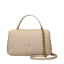 Pinko Handbags Lady Love Women Leather Beige