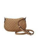 Michael Kors Carmela Handbag For Women Fabric Brown/Hazelnut
