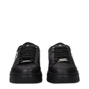 Philipp Plein Herrens Ledersneaker Schwarz