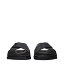 Dolce&Gabbana Men's Sandals And Clogs Black Leather
