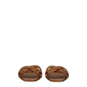 Saint Laurent Slip Ons And Clogs Women's Brown Leather