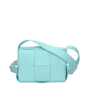 Bottega Veneta Women's Crossbody Bags Green/Celadon Leather