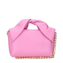 Jw Anderson Handbags Twister Women's Pink Leather