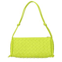 Bottega Veneta Women's Shoulder Bags Green Leather/Acid Green