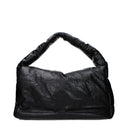 Balenciaga Monaco Shoulder Bag Women Leather Black