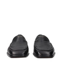 살바토레 페라가모 남성's 브라이언 모카신 블랙 가죽