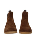 Eleventy Men's Suede Brown Boots