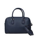 Michael Kors Thompson Handbag For Women Blue/Navy Blue Leather
