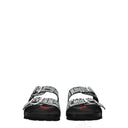 Love Moschino Slippers And Clogs Women's Leather Black/White