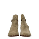 Saint Laurent Men's Suede Boots Beige/Cigar