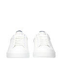 Dolce&Gabbana Men's Sneakers White/Blue Leather