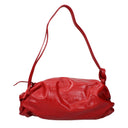 Jil Sander Women's Red Leather Shoulder Bag