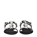Dolce&Gabbana Women's Satin Black Sandals