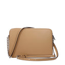 Michael Kors Jet Set Crossbody Bag Women's Leather Brown/Hazelnut