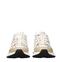 Versace Trigreca Sneakers Herren Stoff Weiß/Heller Sand