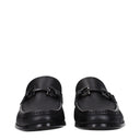 Salvatore Ferragamo Grandioso Men's Loafers Black Leather