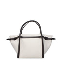Tod's Women's Handbags White/Brown Fabric