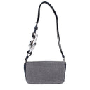 Jw Anderson Shoulder Bags Baguette Women Fabric Blue/Silver