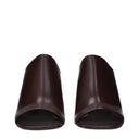 Salvatore Ferragamo Era Women's Sandals Brown/Testa Di Moro Leather