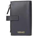 Versace Women's Wallet Leather Gray