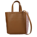 Marni Handtasche Damen Leder Rosa/Braun