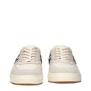 Hogan Men's Sneakers Leather Beige/Dark Blue