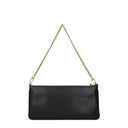 Pinko Horizontal Women's Shoulder Bags Black Leather