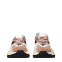 Eleventy Women's Sneakers White Fabric/Desert Rose